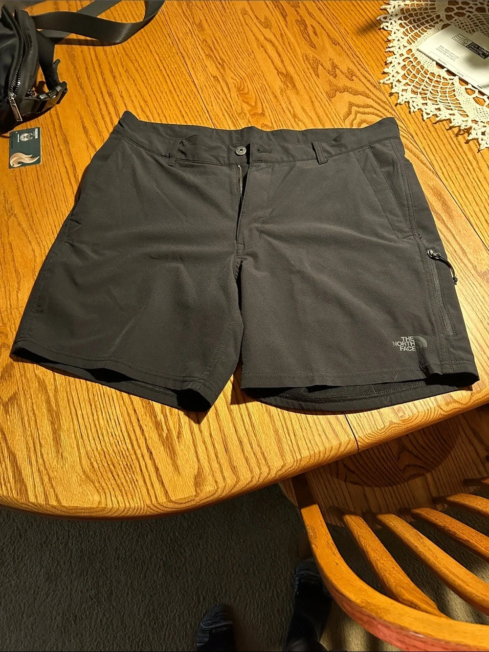 The North Face Men's Black Lightweight Performance Shorts